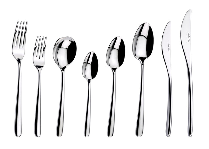 Arthur Price Arthur Price Signature Echo 88 Piece Canteen - Stainless Steel / Canteen / 8 Person Place Setting
