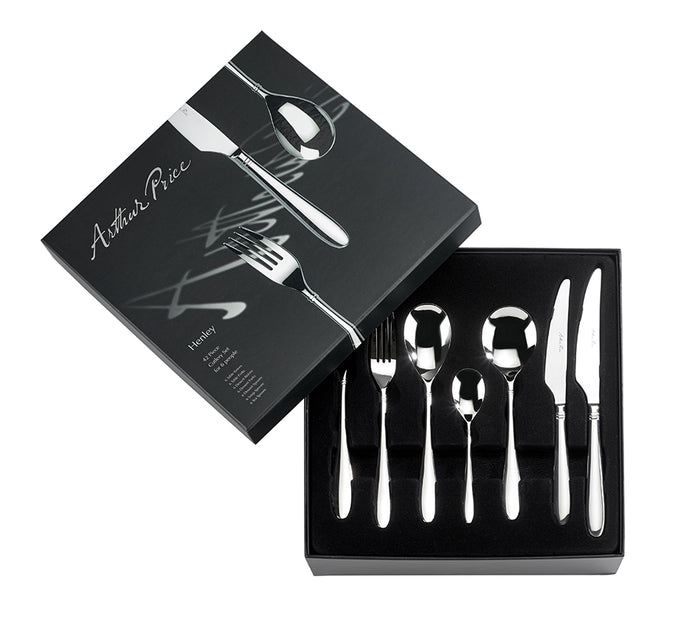 arthur price Arthur Price Signature Henley 42 Piece - Stainless Steel / Boxed / 6 Person Place Setting