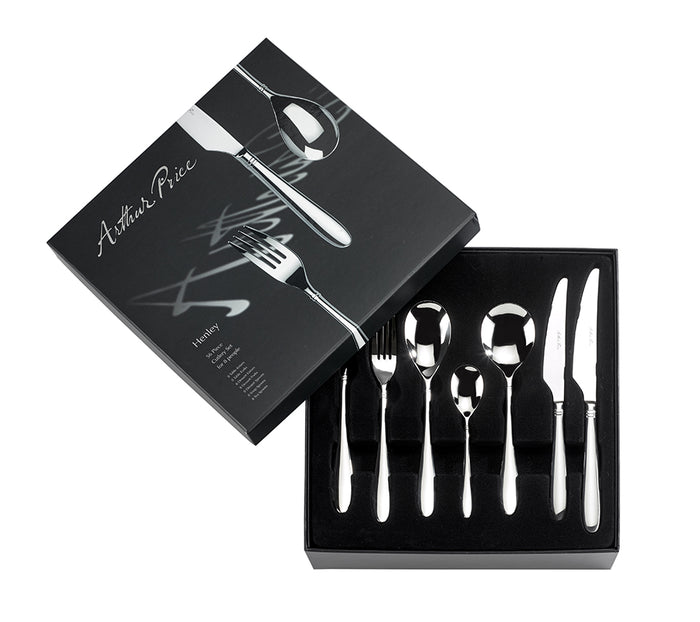 arthur price Arthur Price Signature Henley 56 Piece - Stainless Steel / Boxed / 8 Person Place Setting
