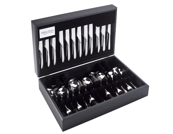 arthur price Arthur Price Signature Henley 88 Piece Canteen - Stainless Steel / Canteen / 12 Person Place Setting