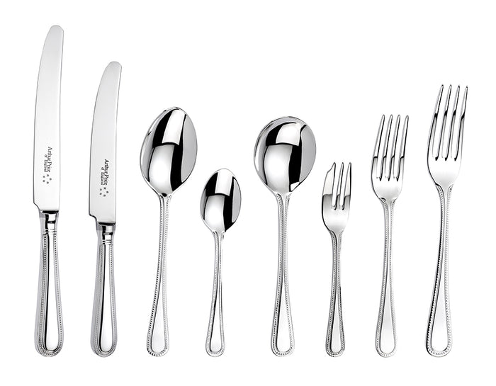 arthur price Bead 124 piece (Canteen) Arthur Price of England - Stainless Steel / Canteen / 12 Person Place Setting