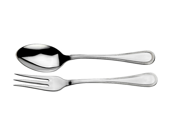 arthur price Bead Large serving spoon and fork (New) Arthur Price of England - Stainless Steel / Single arthur price Bead Large serving spoon and fork (New) Arthur Price of England - Stainless Steel / Single