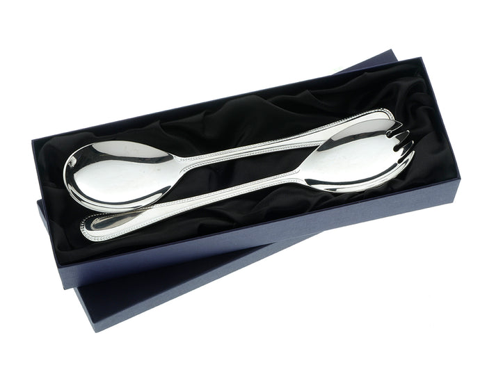 arthur price Bead Salad serving spoon & fork Arthur Price of England - Stainless Steel / Single arthur price Bead Salad serving spoon & fork Arthur Price of England - Stainless Steel / Single
