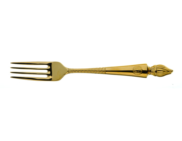 arthur price Clive Christian Empire Flame Dessert Fork - All-Gold Plated / Single
