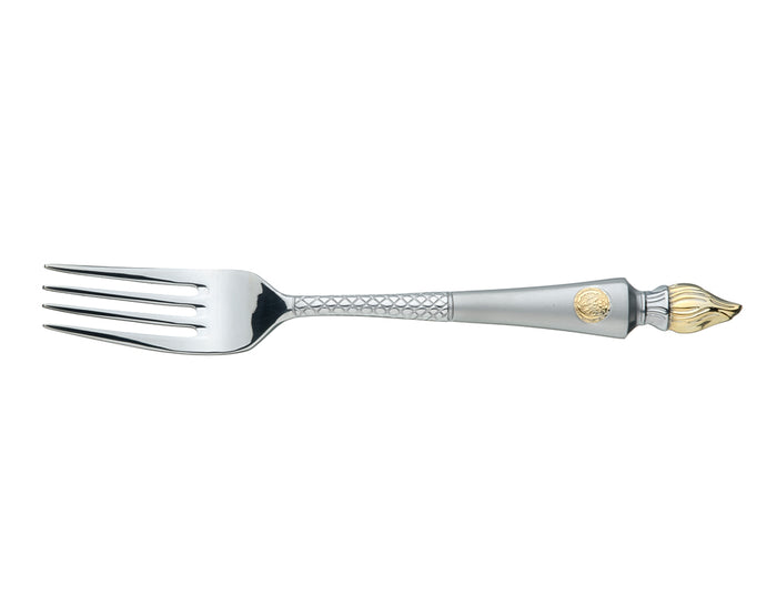 arthur price Clive Christian Empire Flame Dessert Fork - Stainless Steel / Single