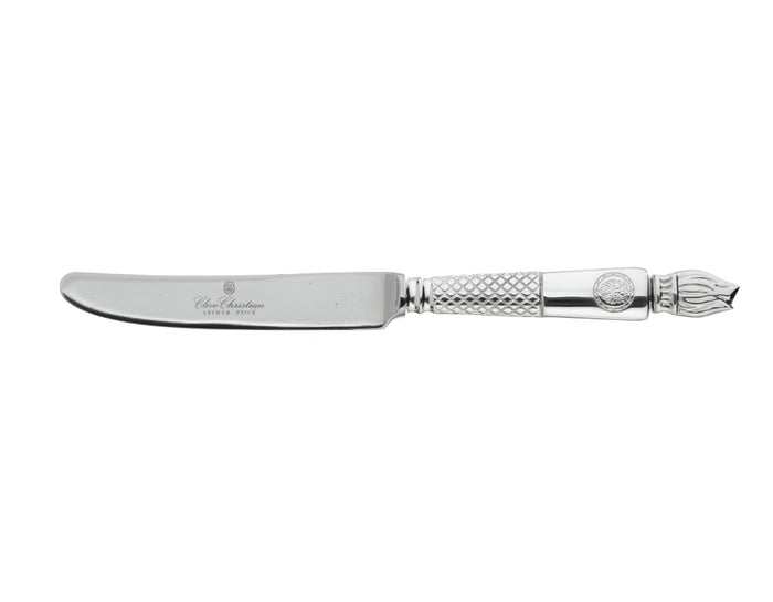 arthur price Clive Christian Empire Flame Dessert Knife - Silver Plated / Single