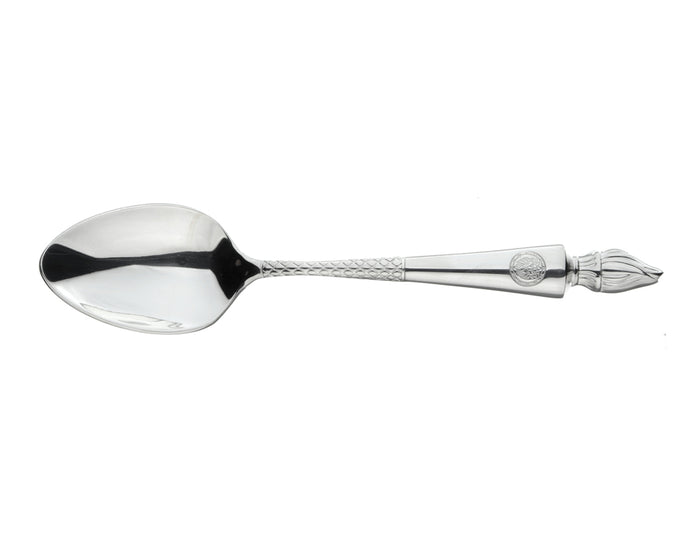 arthur price Clive Christian Empire Flame Dessert Spoon - Silver Plated / Single