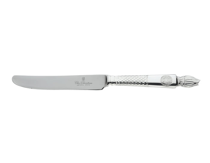 arthur price Clive Christian Empire Flame Table Knife - Silver Plated / Single