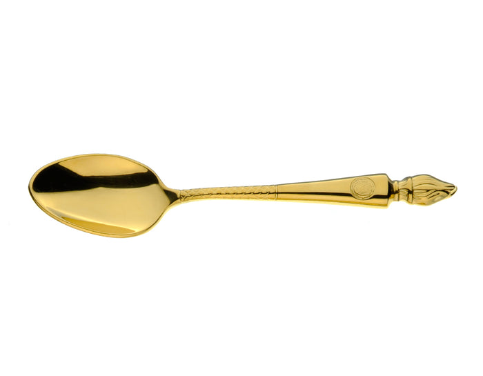 arthur price Clive Christian Empire Flame Teaspoon - All-Gold Plated / Single