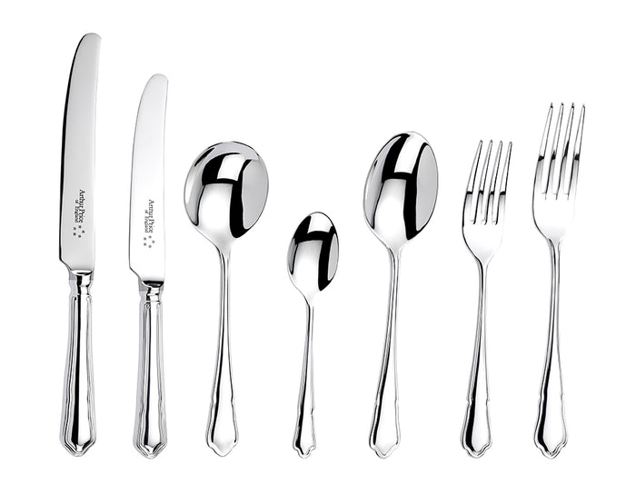 arthur price Dubarry 84 Piece (Canteen) Arthur Price of England - Stainless Steel / Canteen / 8 Person Place Setting