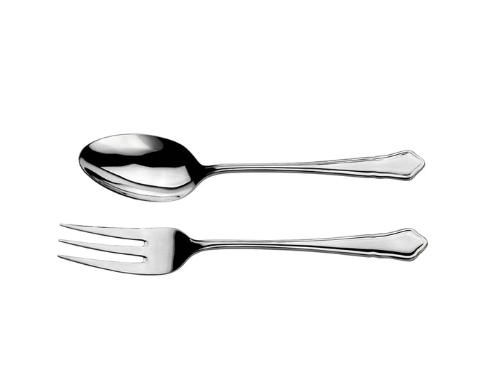 arthur price Dubarry Large Serving Spoon & Fork (New) Arthur Price of England - Stainless Steel / Single