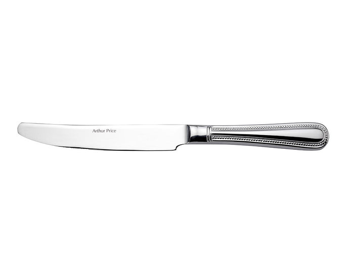 arthur price Everyday Classic Bead Dessert Knife - Stainless Steel / Single