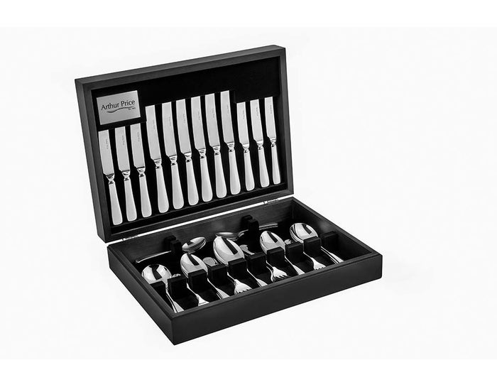 arthur price Everyday Classic Old English 124 Piece Canteen - Stainless Steel / Canteen / 12 Person Place Setting