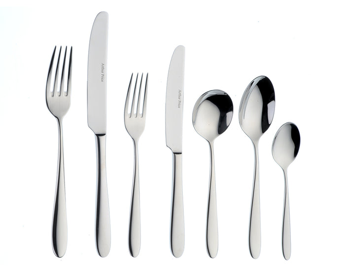 arthur price Everyday Classic Willow 7 Piece Set - Stainless Steel / Boxed / Single Person Place Setting