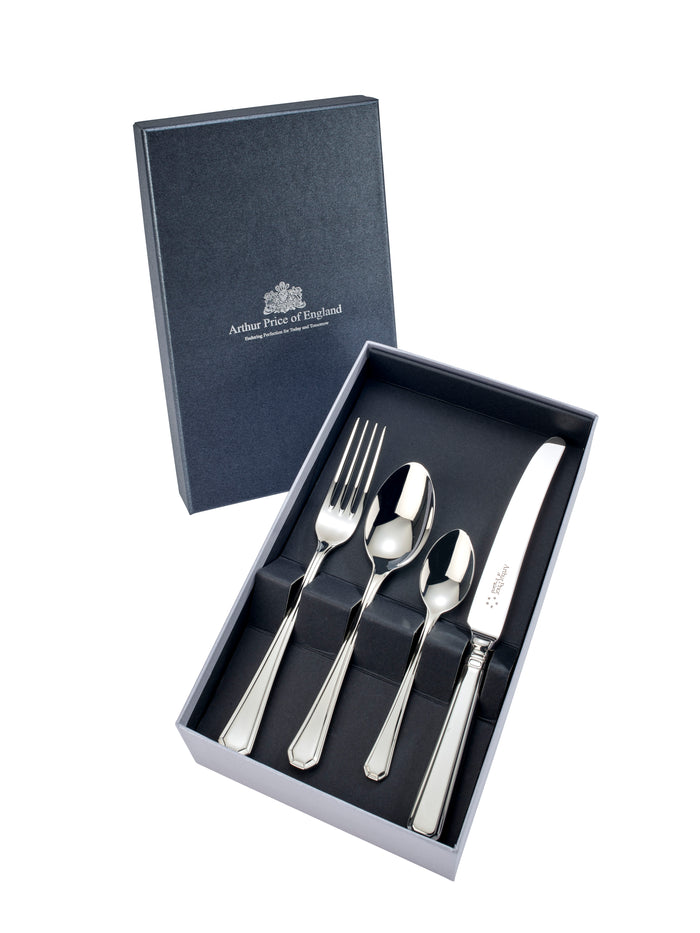 Arthur Price Grecian 24 Piece (Boxed Set) Arthur Price Of England - Stainless Steel / Boxed / 6 Person Place Setting