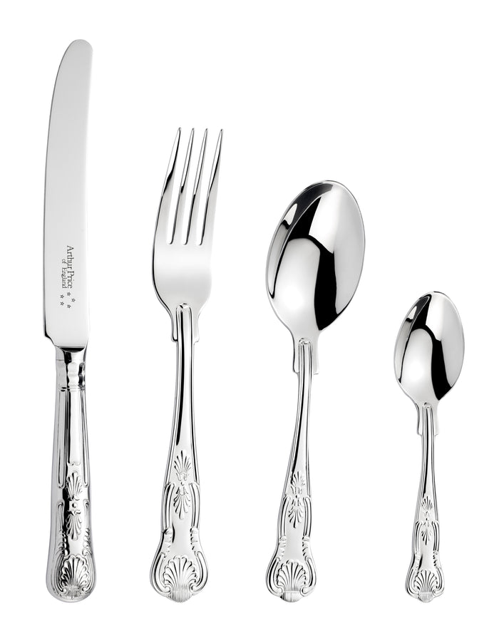 arthur price Kings 24 Piece (Boxed Set) Arthur Price of England - Stainless Steel / Boxed / 6 Person Place Setting