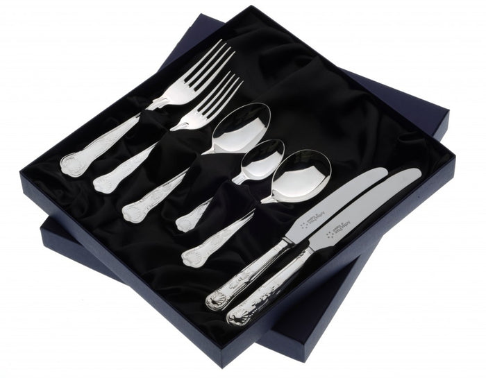 arthur price Kings 7 Piece Place Setting Arthur Price of England - Stainless Steel / Boxed / Single Person Place Setting