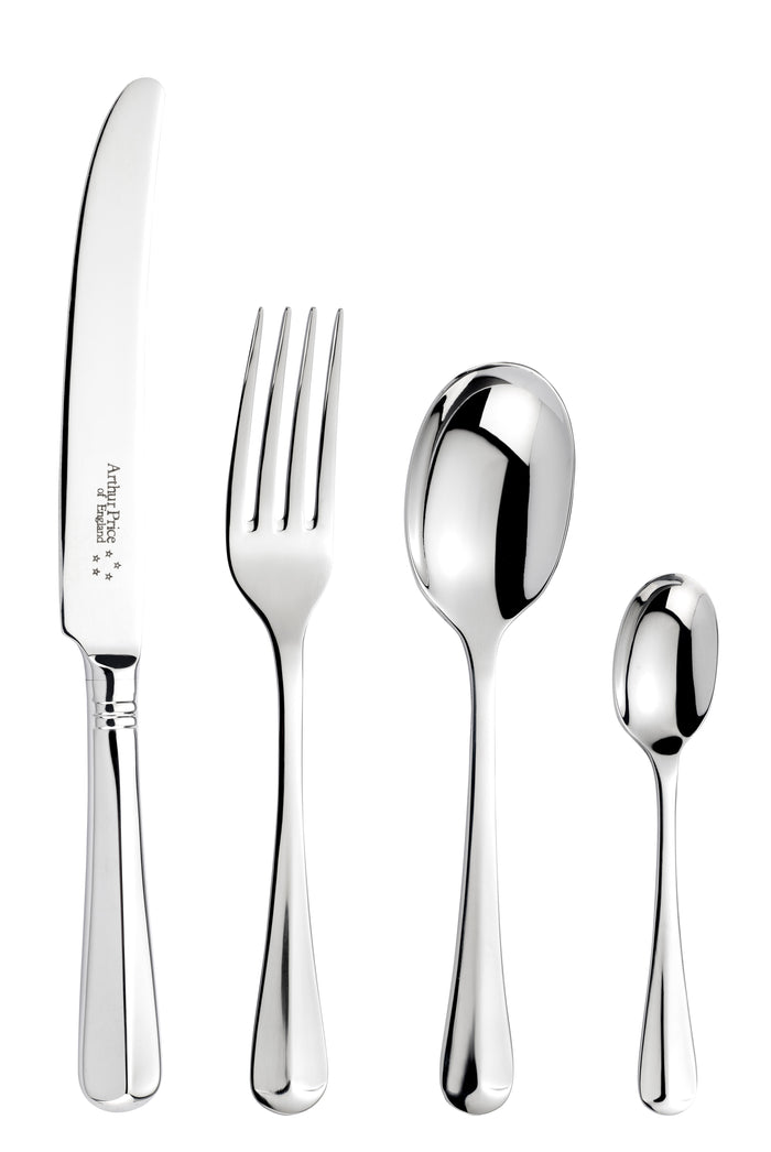 arthur price Rattail 24 Piece (Boxed Set) Arthur Price of England - Stainless Steel / Boxed / 6 Person Place Setting