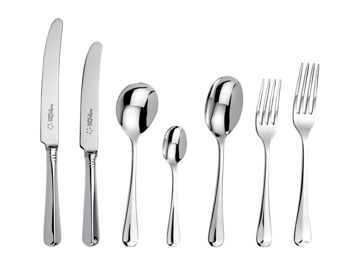 arthur price Rattail 44 Piece (Boxed Set) Arthur Price of England - Stainless Steel / Boxed / 6 Person Place Setting