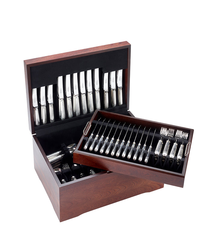 arthur price Titanic Luxury 124 Piece Set Canteen - Stainless Steel / Canteen / 12 Person Place Setting