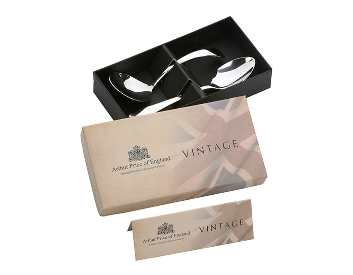 arthur price Vintage Cream Ladle and Jam Spoon - Stainless Steel / Single