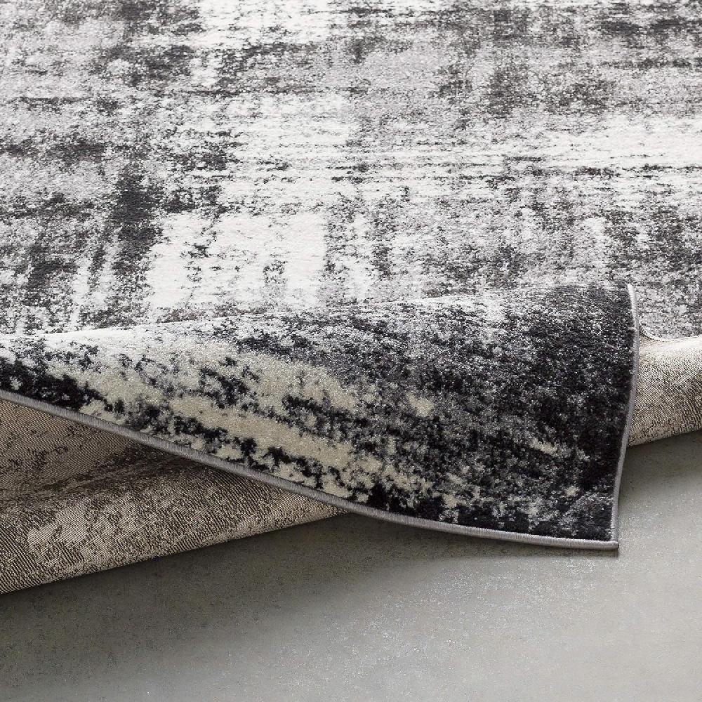 Artistic Weavers Anderson Black Modern Area Rug 7’11” X 10′(7’11” X 10′ Black)