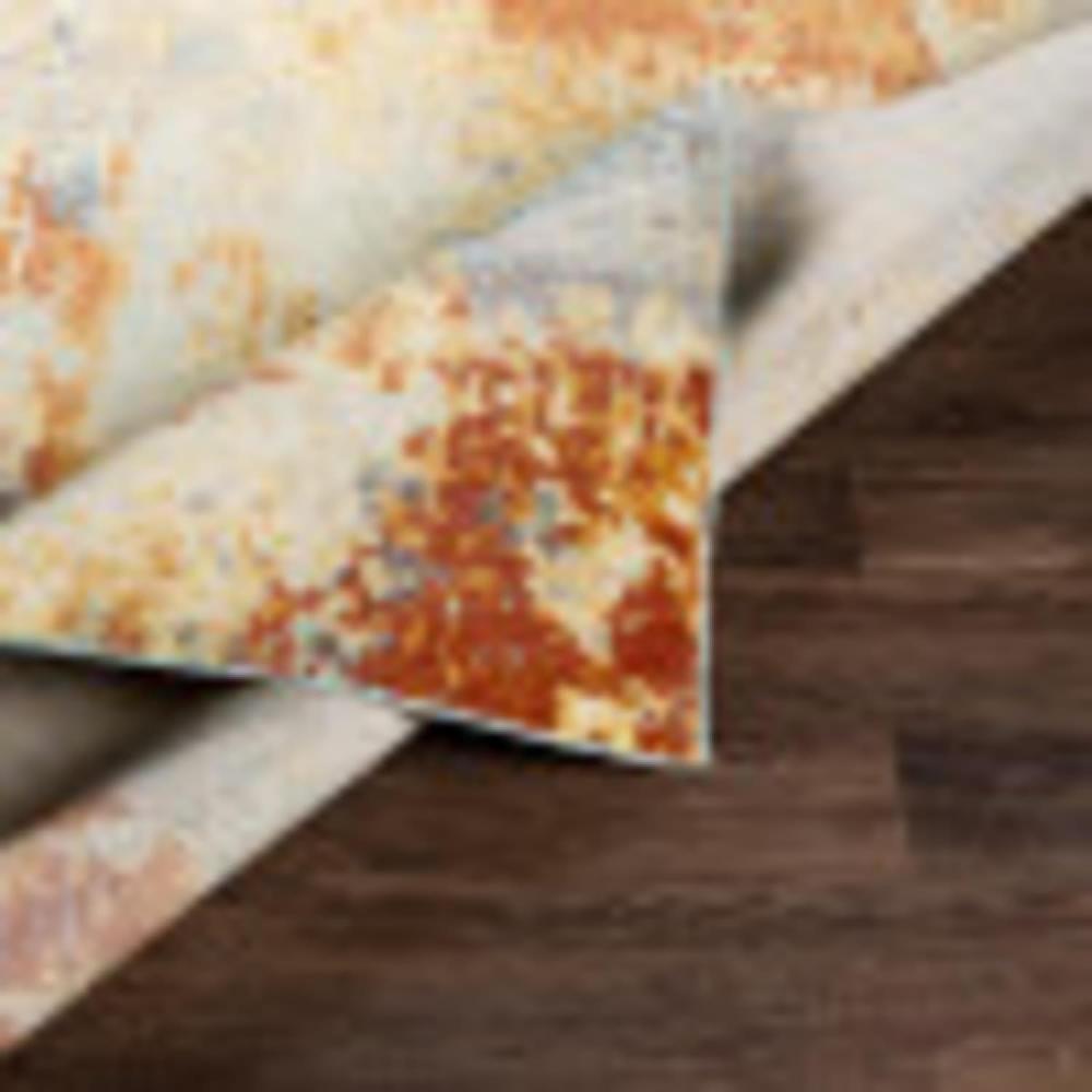 Artistic Weavers Artistic Weavers Amphitrite Outdoor Modern Abstract Area Rug 5’3″ X 7’3″ Burnt Orange/Gr(7’10” X 10′ Burnt Orange/Gray)