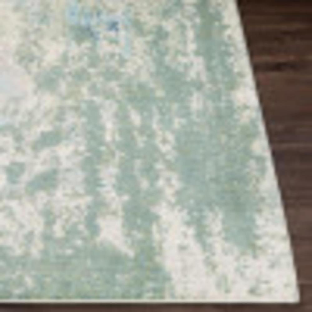 Artistic Weavers Artistic Weavers Amphitrite Outdoor Modern Abstract Area Rug 5’3″ X 7’3″ Burnt Orange/Gr(5’3″ X 7’3″ Green/Sky Blue)
