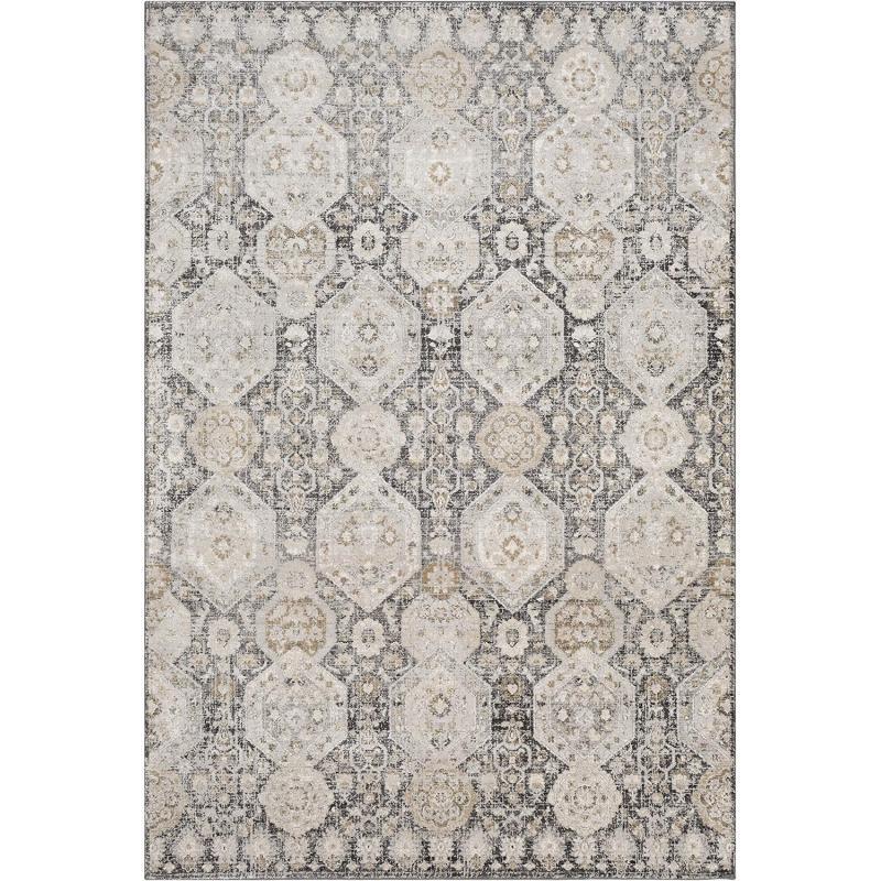artistic weavers Artistic Weavers Aune Area Rug 5’3″ x 7’3″ Grey(4’3″ x 5’7″ Black)