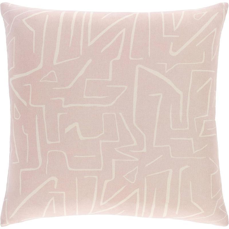 artistic weavers Artistic Weavers Bayside Down Pillow Kit 20″ L x 20″ W Down Black/Cream(Pink 20″ x 20″ Down)