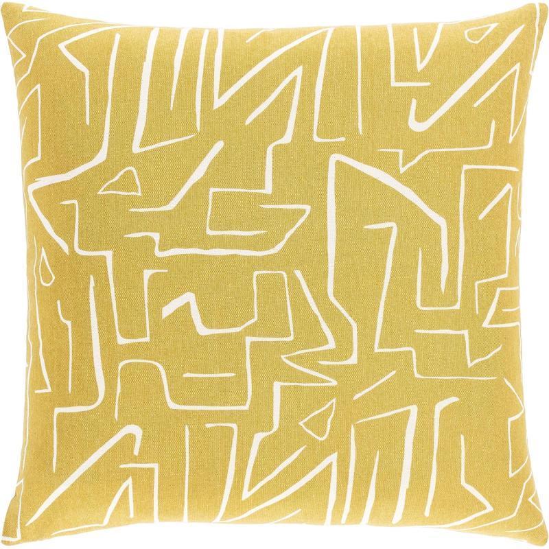 artistic weavers Artistic Weavers Bayside Polyfill Pillow Kit 20″ x 20″ Polyester Pink(Mustard 20″ x 20″ Polyester)
