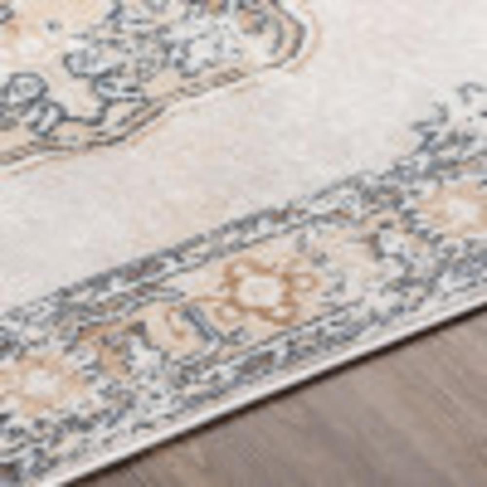 Artistic Weavers Artistic Weavers Bilal Traditional Medallion Area Rug 5’2″ X 7′(7’9″ X 9’6″ Light Gray)