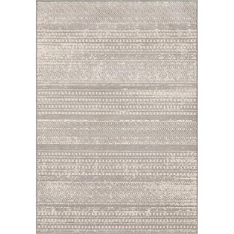 artistic weavers Artistic Weavers Brittney Area Rug 5’3″ x 7’3″ Grey(6’7″ x 9′ Khaki)