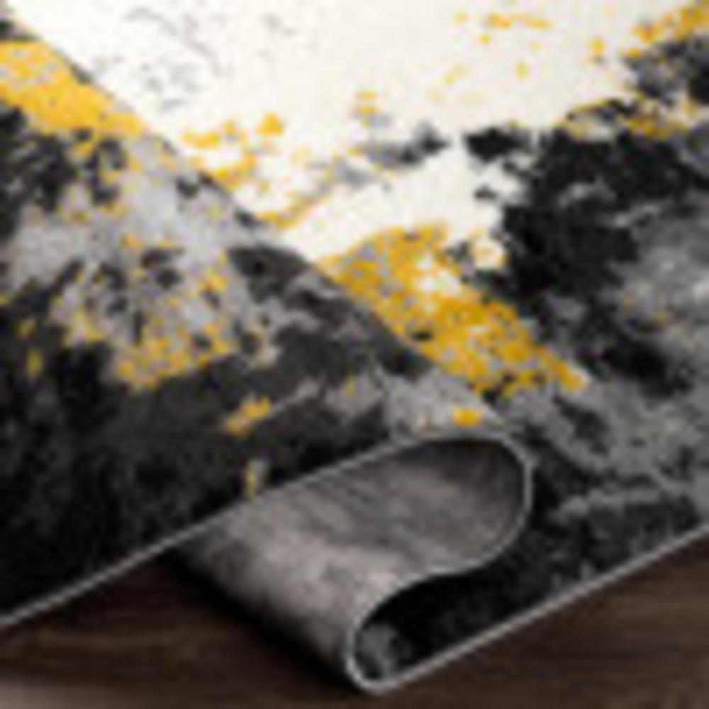 Artistic Weavers Artistic Weavers Cantrell Modern Area Rug 5’3″ X 7’7″ Black(2 Feet X 3 Feet Black)