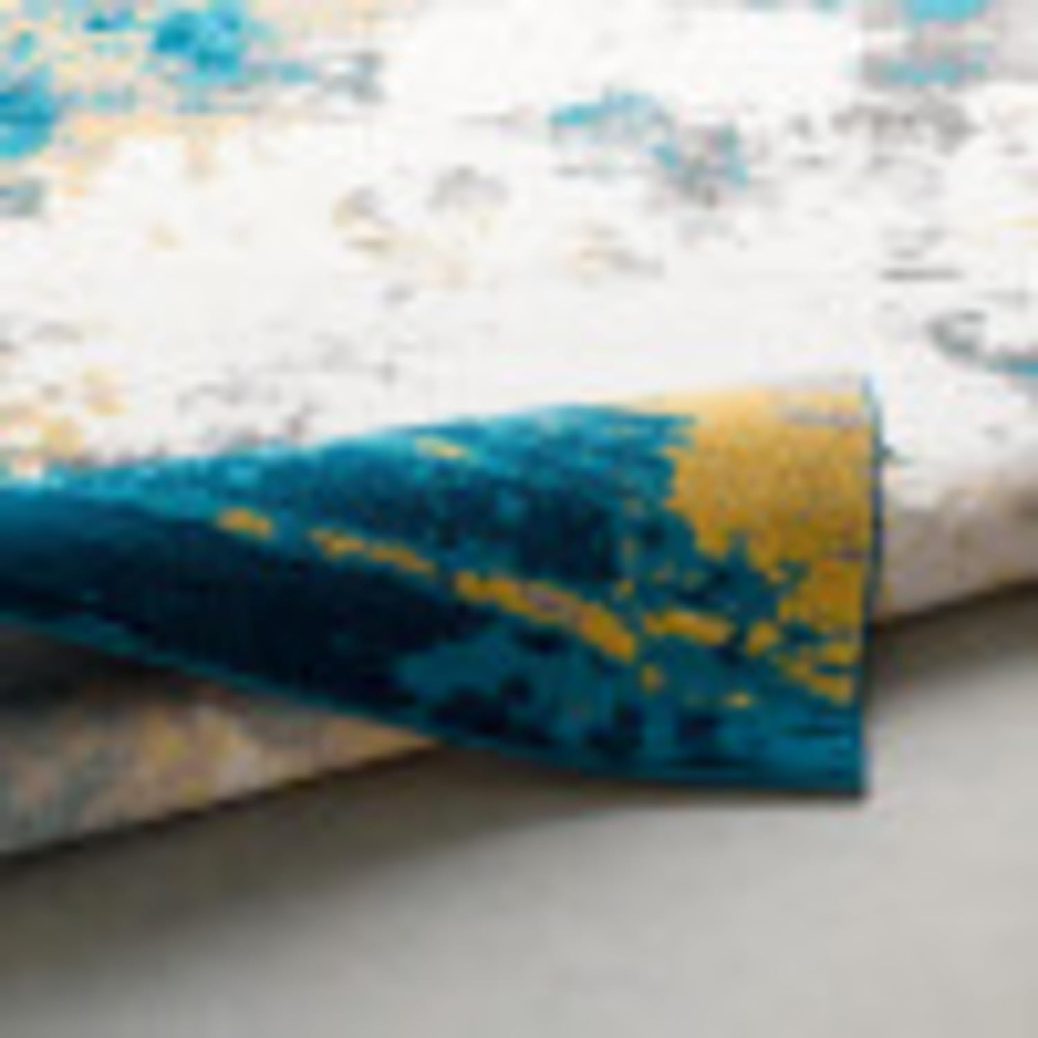 Artistic Weavers Artistic Weavers Cantrell Modern Area Rug 5’3″ X 7’7″ Black(7 Ft 10 In X 10 Ft Blue)