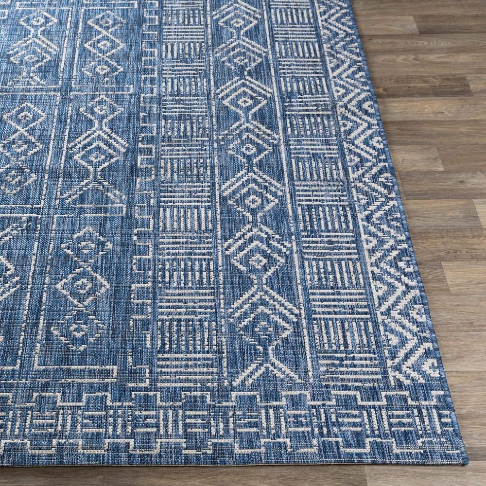 Artistic Weavers Artistic Weavers Christian Bohemian Outdoor Area Rug 5’3″ X 7’7″ Denim(5’3″ X 7’7″ Denim)