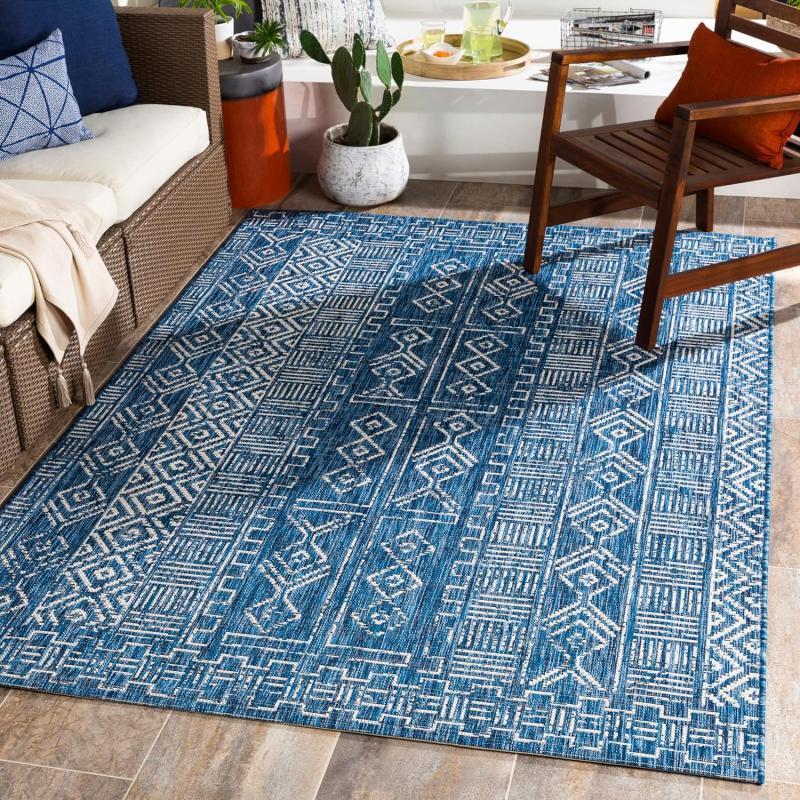 artistic weavers Artistic Weavers Christian Bohemian Outdoor Area Rug 5’3″ x 7’7″ Denim(2′ x 2’11” Denim) artistic weavers Artistic Weavers Christian Bohemian Outdoor Area Rug 5’3″ x 7’7″ Denim(2′ x 2’11” Denim)