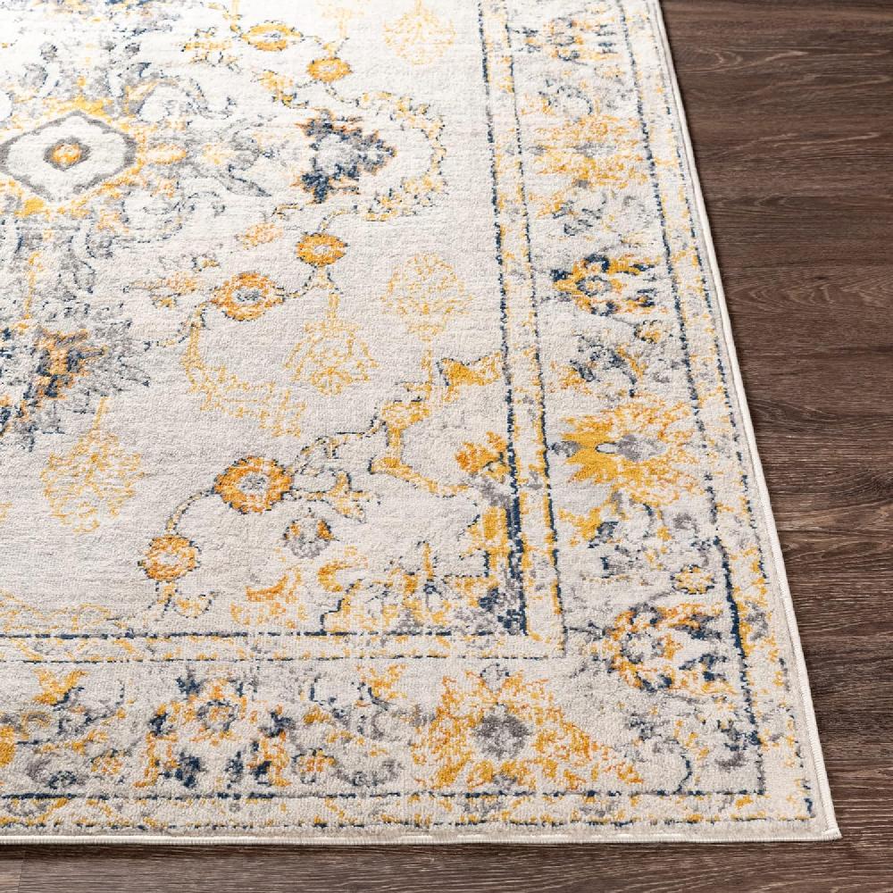 Artistic Weavers Artistic Weavers Delney Oriental Area Rug 5’3″ X 7’1″ Yellow(5 Ft 3 In X 7 Ft 1 In Yellow)