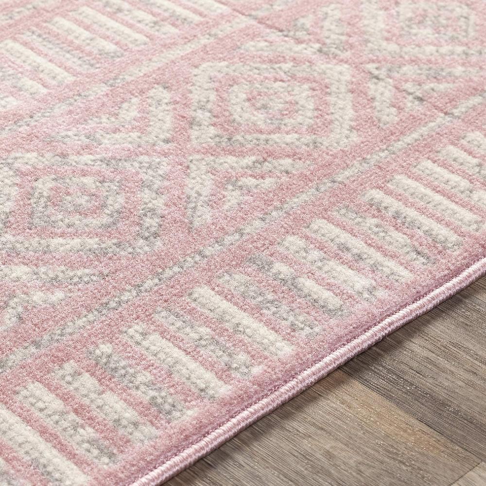 Artistic Weavers Artistic Weavers Dianne Area Rug 5’3″ X 7’3″ Pale Pink/Cream(5’3″ X 7’3″ Pale Pink / Cream)