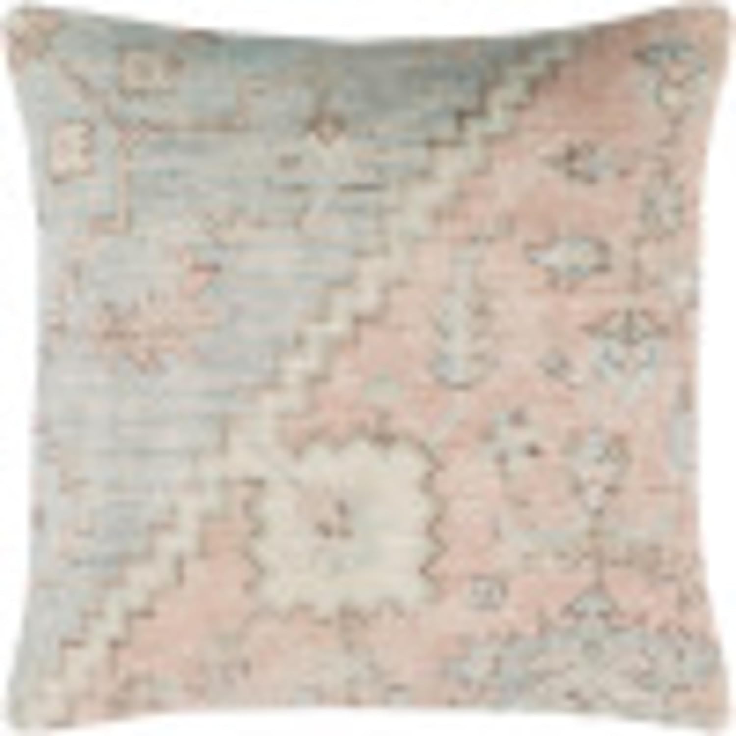 Artistic Weavers Artistic Weavers Freya Pillow L Blush 14″ H X 22″ W(20″H X 20″W Down Blush)
