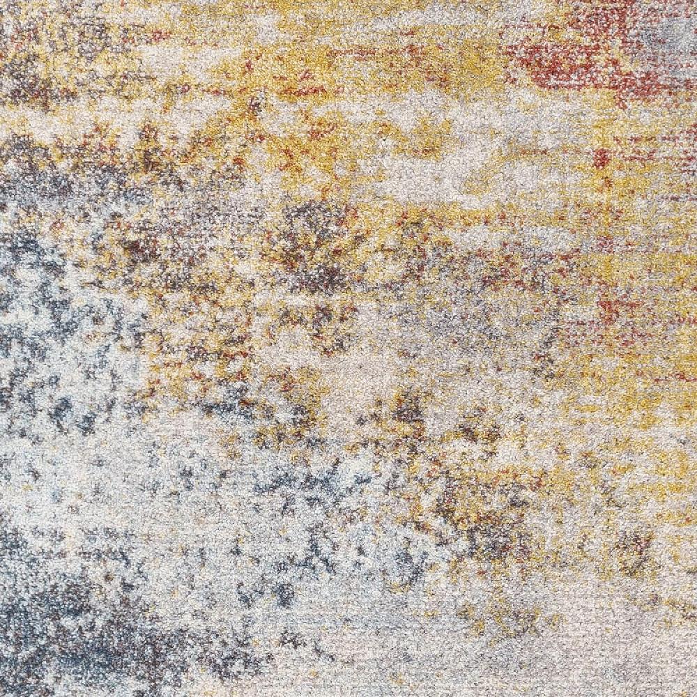 Artistic Weavers Artistic Weavers Gaillard Area Rug 5’2″ X 7′ Sky Blue/Mustard(Rectangular Sky Blue/Mustard 6 Ft 7 In X 9 Ft)