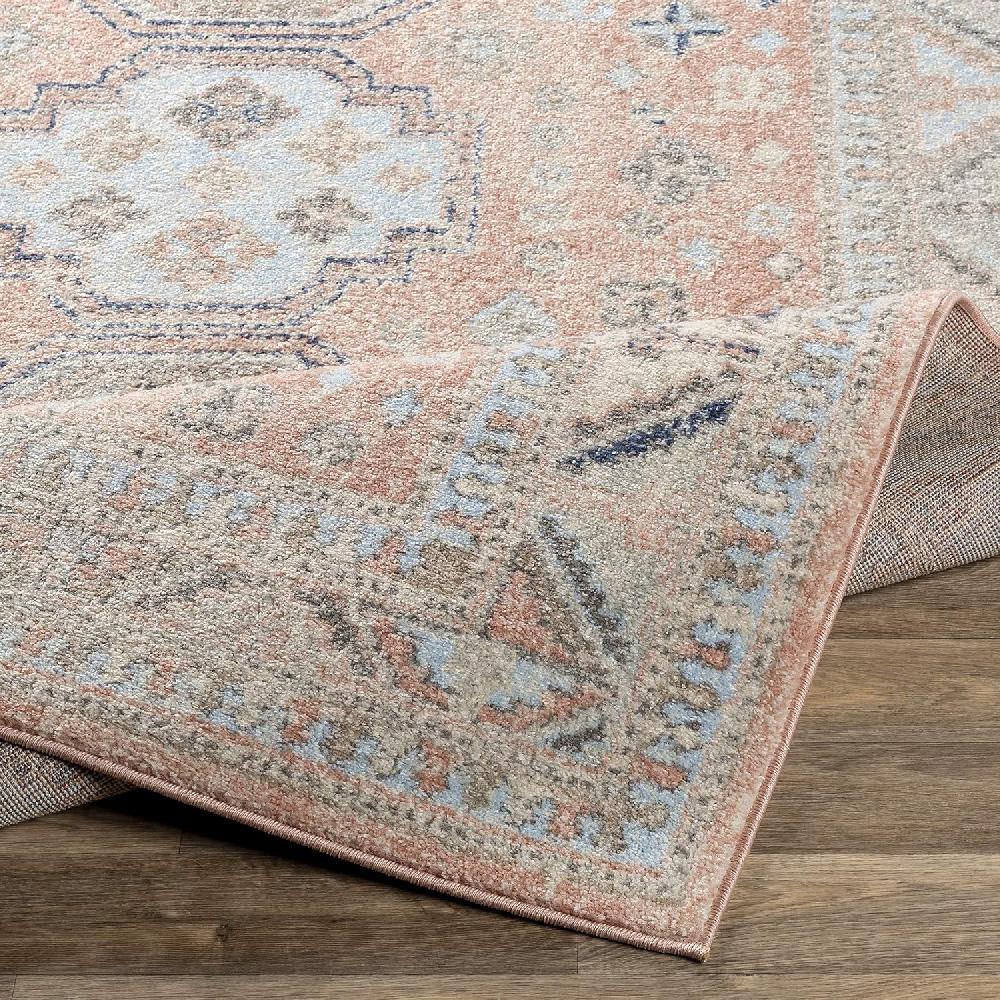 Artistic Weavers Artistic Weavers Gemina Area Rug 5’3″ X 7’3″ Blush/Beige(7’10” X 10′ Blush / Beige)