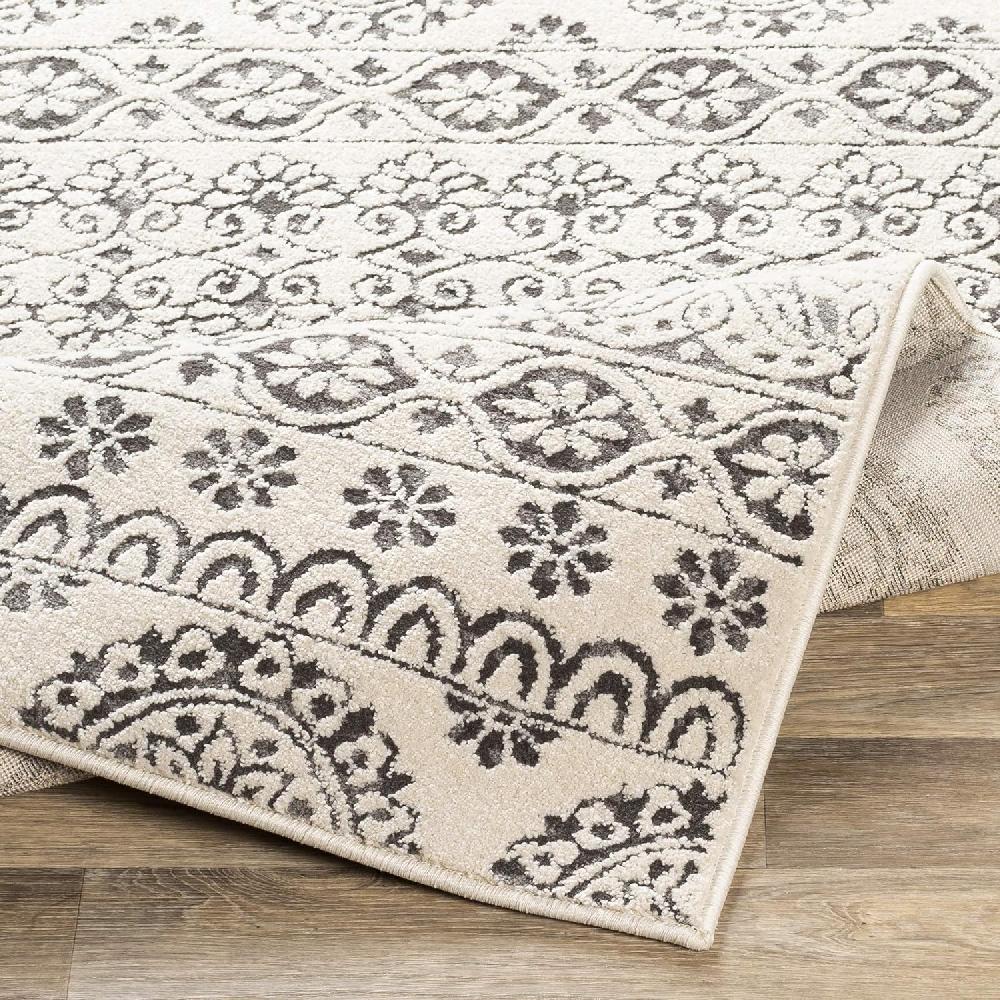 Artistic Weavers Artistic Weavers Hildur Area Rug 5’3″ X 7’3″ Charcoal(5’3″ X 7’3″ Charcoal)