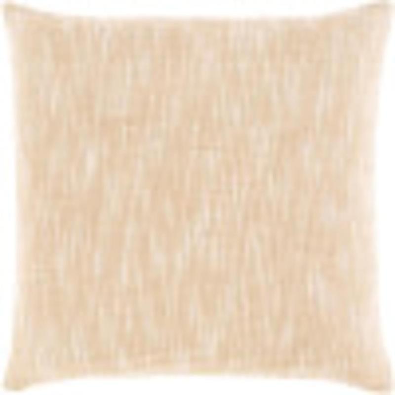 artistic weavers Artistic Weavers Holms 18″ x 18″ Pillow Cover Clay Khaki(18″ x 18″ Cream Tan)