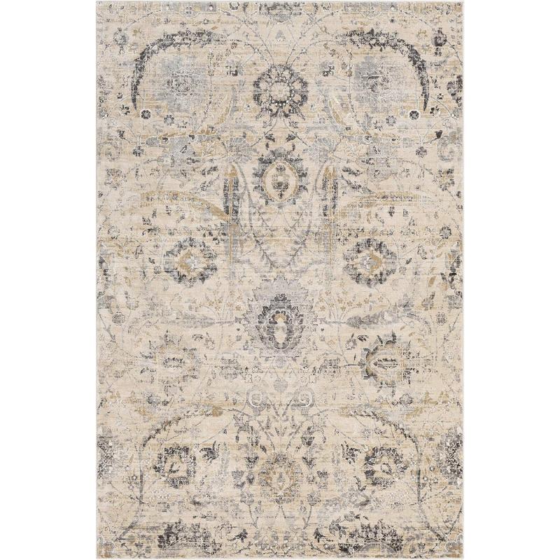 artistic weavers Artistic Weavers Inkeri Area Rug 7’10” x 10’2″ Light Gray(4’3″ x 5’7″ Beige)