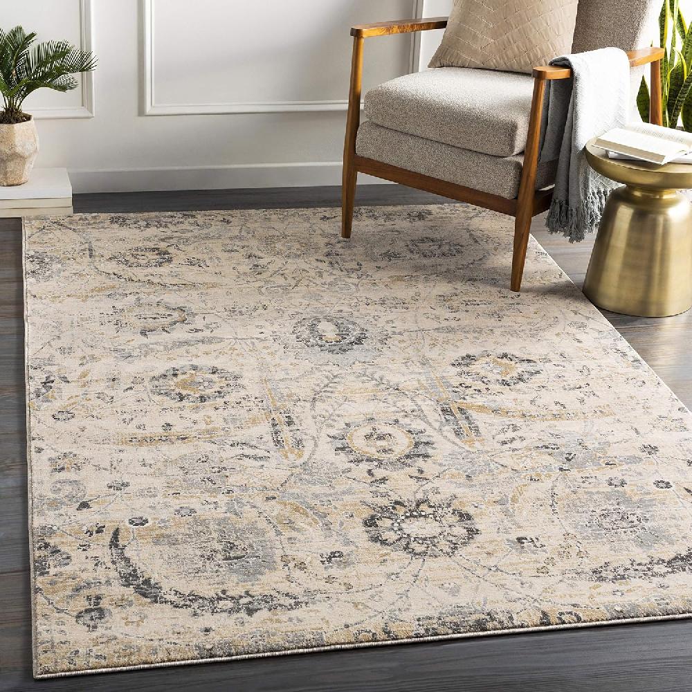 Artistic Weavers Artistic Weavers Inkeri Area Rug 7’10” X 10’2″ Light Gray(7’10” X 10’2″ Beige)