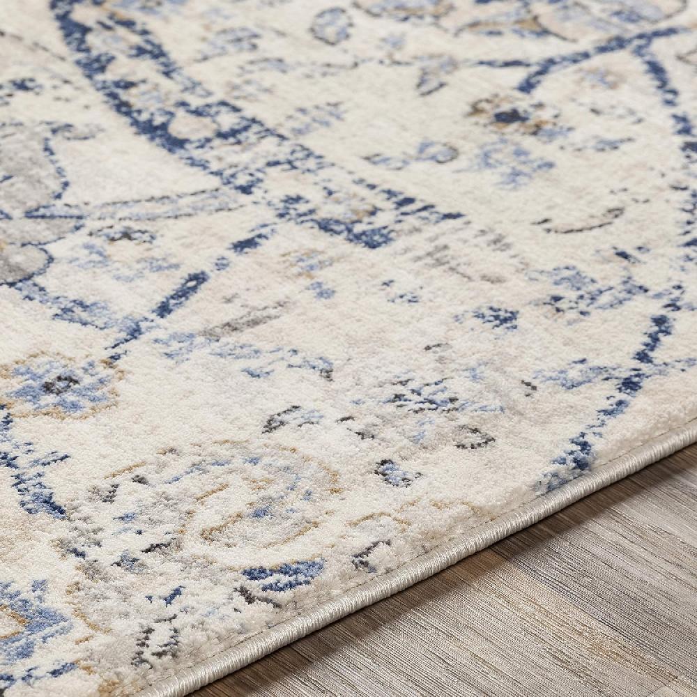 Artistic Weavers Artistic Weavers Inkeri Area Rug 7’10” X 10’2″ Light Gray(7’10” X 10’2″ Navy)