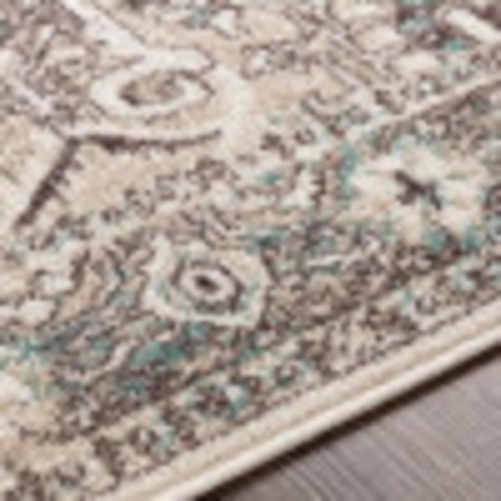 Artistic Weavers Artistic Weavers Javan Brick/Charcoal Area Rug 7’10” X 10’3″(7’10” X 10’3″ Aqua / Charcoal)