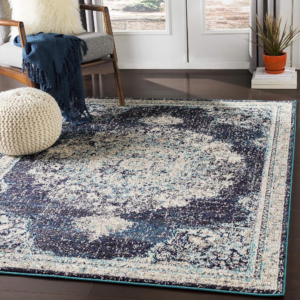 Artistic Weavers Artistic Weavers Kimber Area Rug 5’3″ X 7’3″ Blue(Blue And Gray)