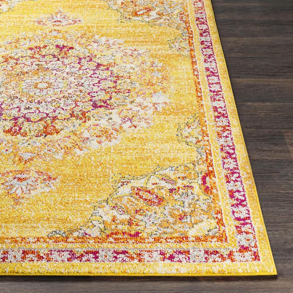 Artistic Weavers Artistic Weavers Kimber Area Rug 5’3″ X 7’3″ Blue(Yellow)
